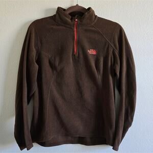The North Face Brown Fleece Pullover Small – Outdoor, Hiking